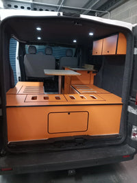 Renault Traffic SWB U-shape campervan camper kitchen unit 15mm lightweight ply
