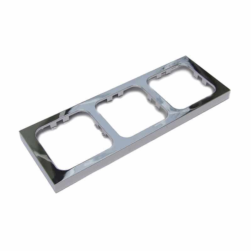C-Line CG Range 3 Way High Gloss Faceplate Chrome