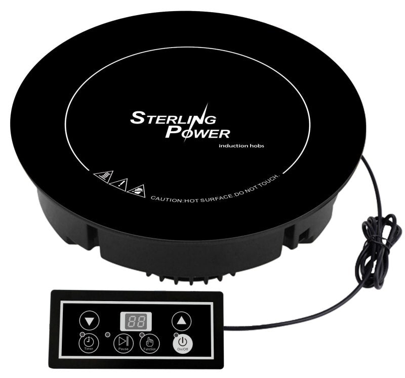 Sterling Power Built-In Single Induction Hob Round - Large