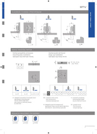 Soft Close clip on 35mm concealed cabinet hinge full overlay