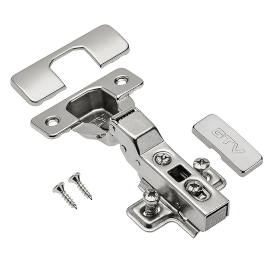 Soft Close clip on 35mm concealed cabinet hinge half overlay