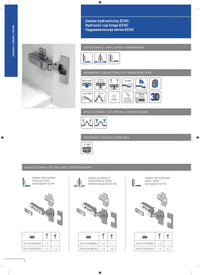Soft Close clip on 35mm concealed cabinet hinge half overlay
