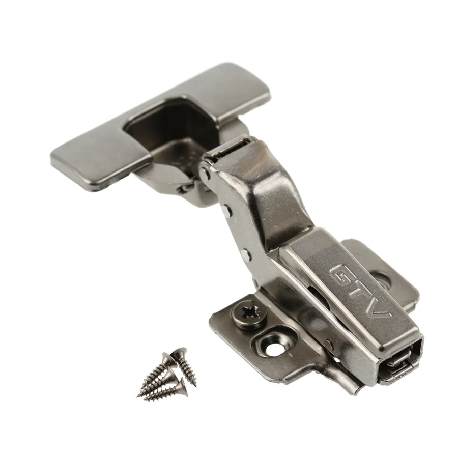 Soft close concealed hinge SilentoPro 35mm with eccentric adjustment BLACK – inset