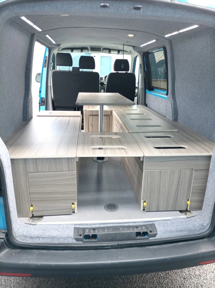 One van at a time.