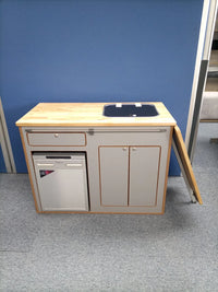 Campervan Universal Kitchen Pod Available in over 40 Colours