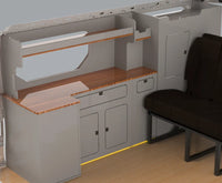 Ford Transit Custom LWB up to 2023 Campervan Furniture Unit 40+ Colours KENT