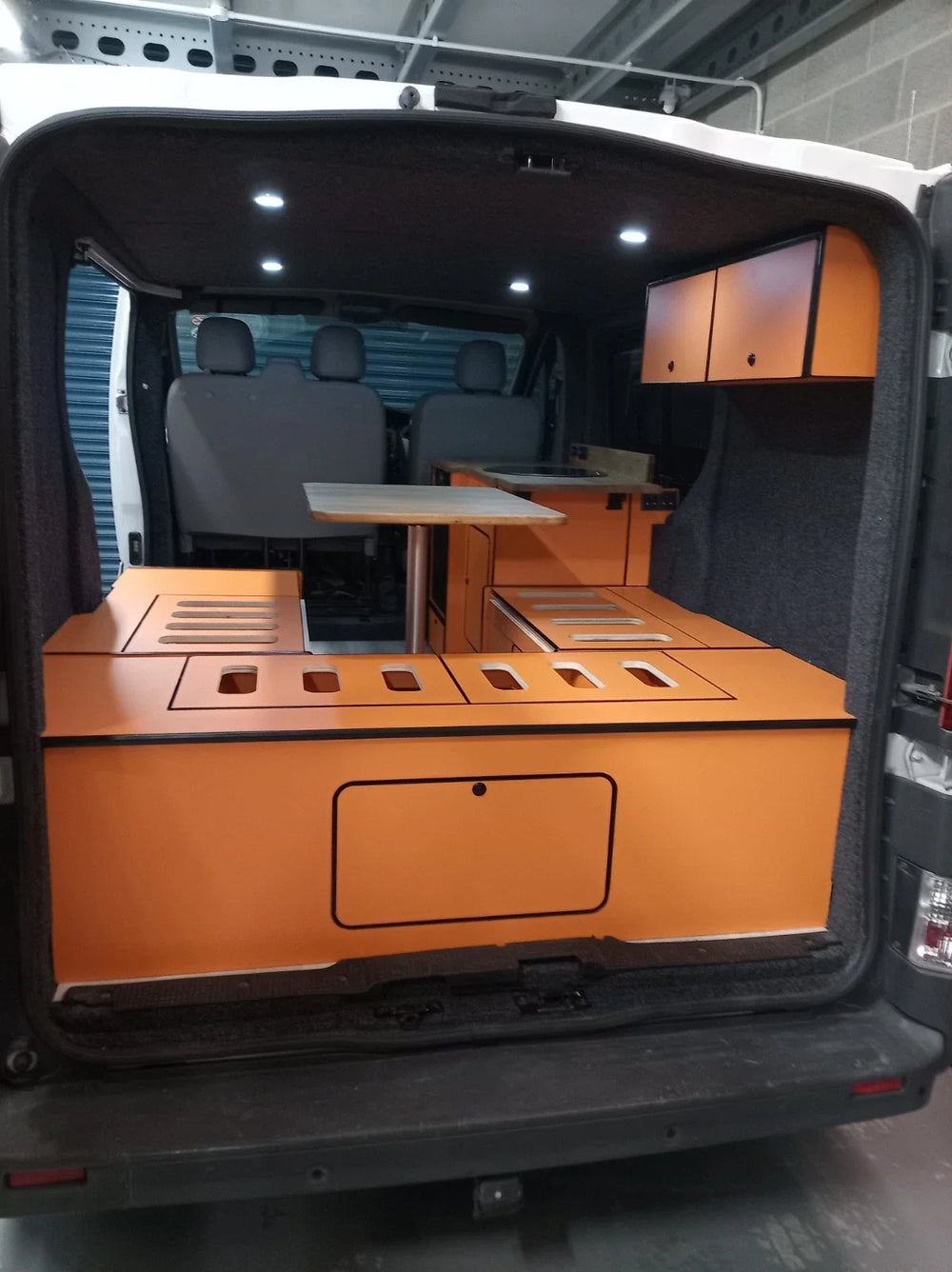 Renault Traffic SWB U-shape campervan camper kitchen unit 15mm lightweight ply