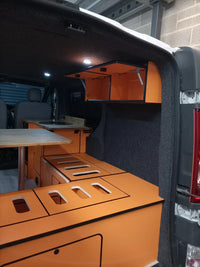 Renault Traffic SWB U-shape campervan camper kitchen unit 15mm lightweight ply