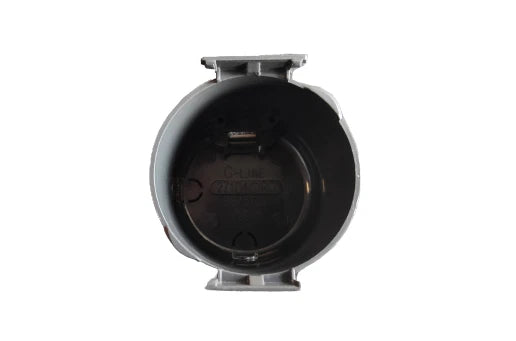 C-Line Circular Back Box - Black