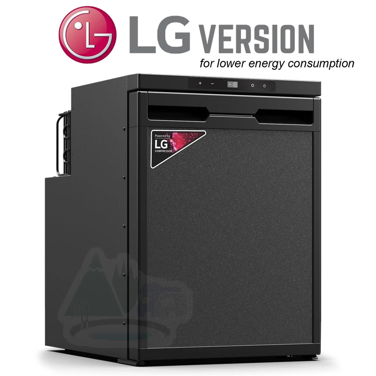 Alpicool CR50X Campervan 12V Compressor Fridge Freezer – Black