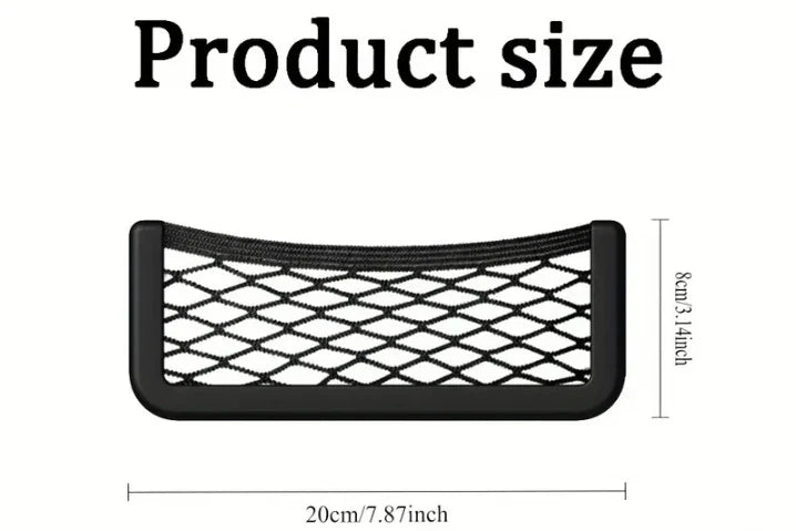 Small Campervan Storage Nets 2 Pack - 20cm x 8cm