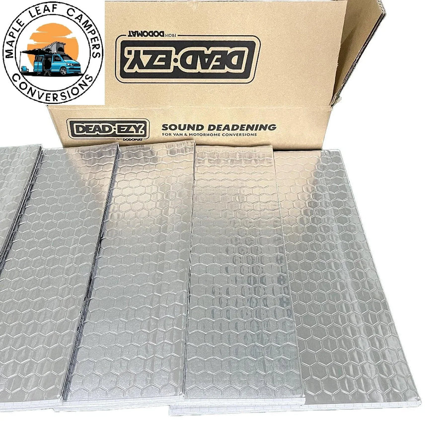 Sound Deadening Dodo Mat DEAD-EZY 20 Sheets 20sq.ft Car Van Vibration Proofing