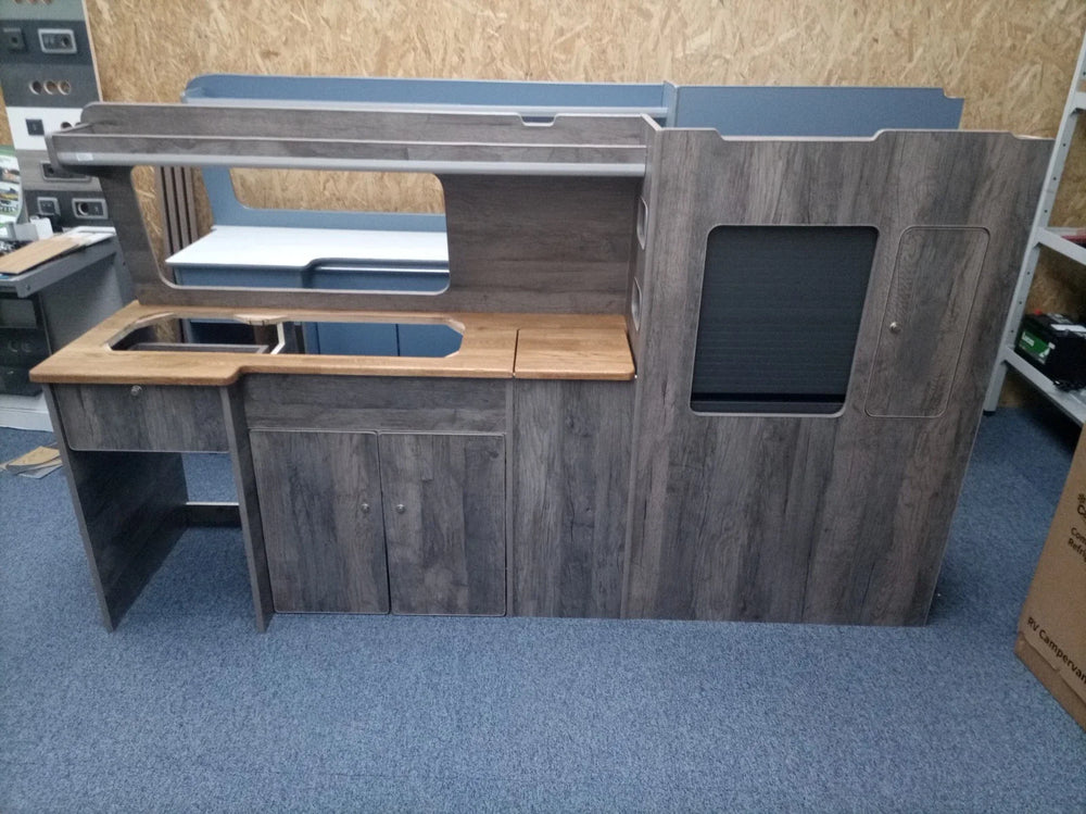 VW T6 Transporter SWB Campervan Camper Kitchen unit Lightweight ply 40+ colours