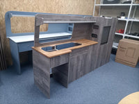 VW T6 Transporter SWB Campervan Camper Kitchen unit Lightweight ply 40+ colours